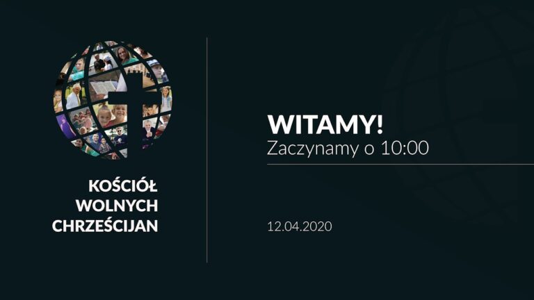 Nabożeństwo KWCH 12.04.2020